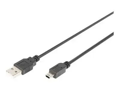 DIGITUS - USB cable - USB to mini-USB Type B - 3 m