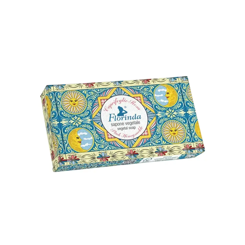Florinda, Pink Honeysuckle, Vegan, Hydrating, Scented Soap Bar , Body, 100 g