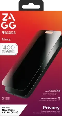 ZAGG InvisibleShield Glass Elite Privacy iPhone 16 Pro Max telefonile