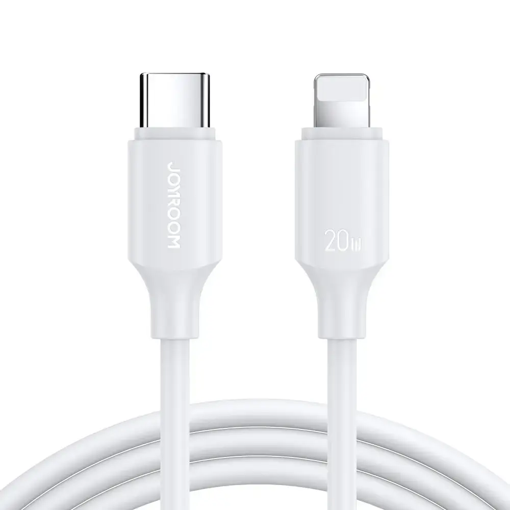 Joyroom USB Type C cable - Lightning 480Mbps 2m white (S-CL020A9)