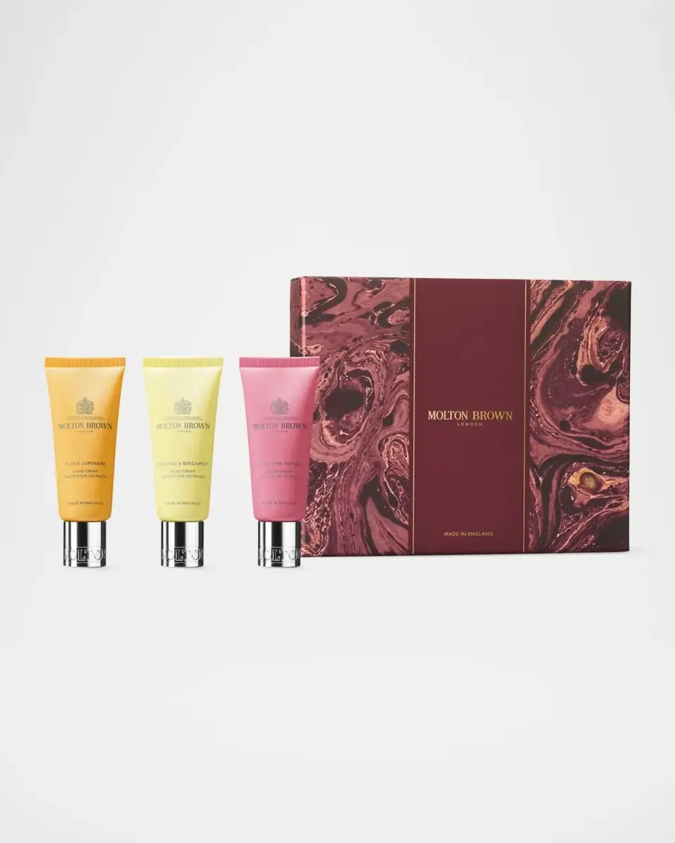 Molton Brown London Unisex 3 X 1.4oz Floral & Spicy Hand Care Gift Set