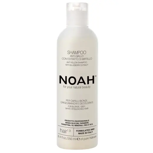 Noah, Natural, Hair Shampoo, Anti-Yellow, 250 ml