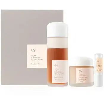 "Vegan Kombucha Tea Special Set - Gift set for facial care"