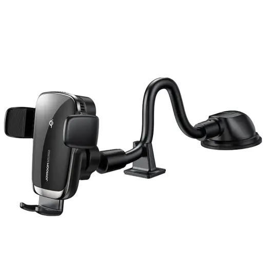 Joyroom JR-ZS248 Electric Wireless Car Charger Holder(suction cup version) Black