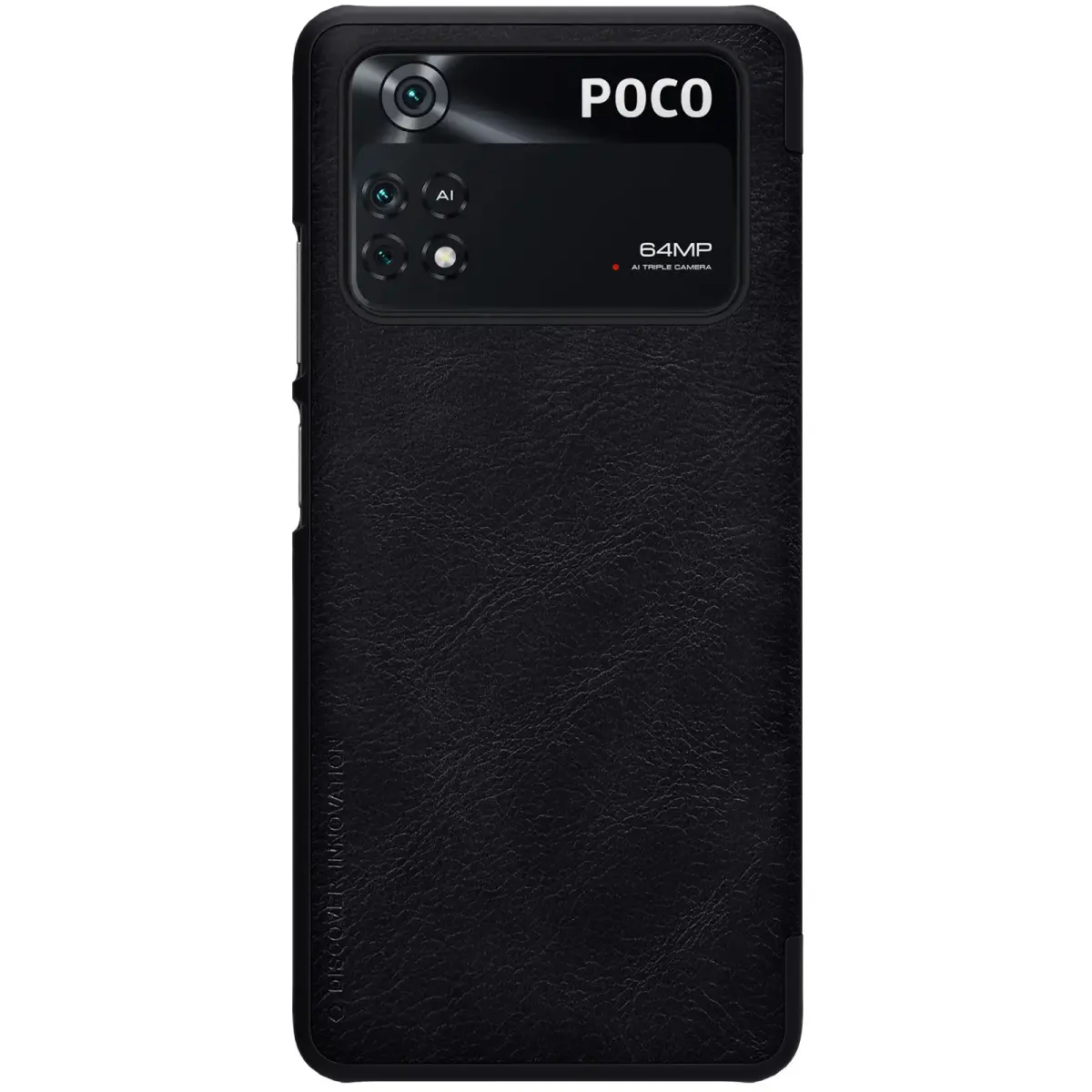 Nillkin Qin Book Case for Poco M4 Pro 4G Black