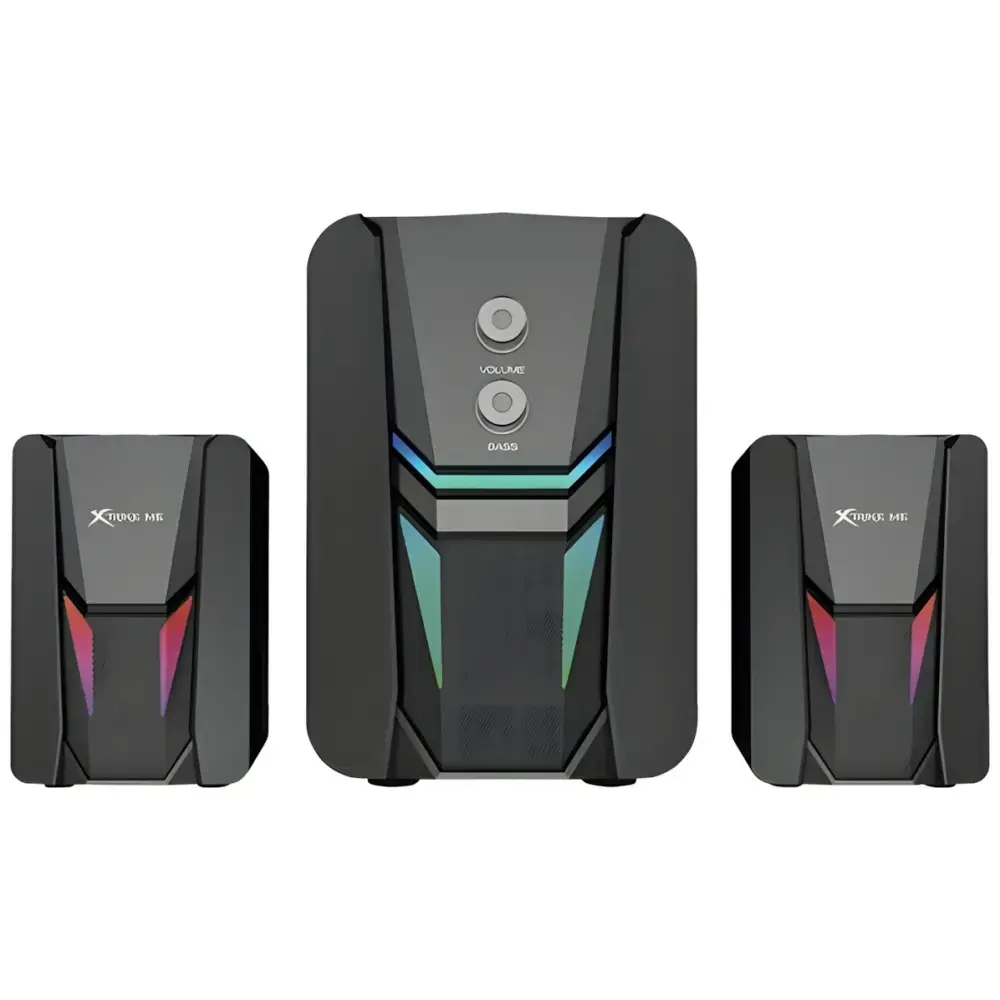 XTRIKE ME Stereo 2.1 Gaming Computer Speaker Set SK-612 Black