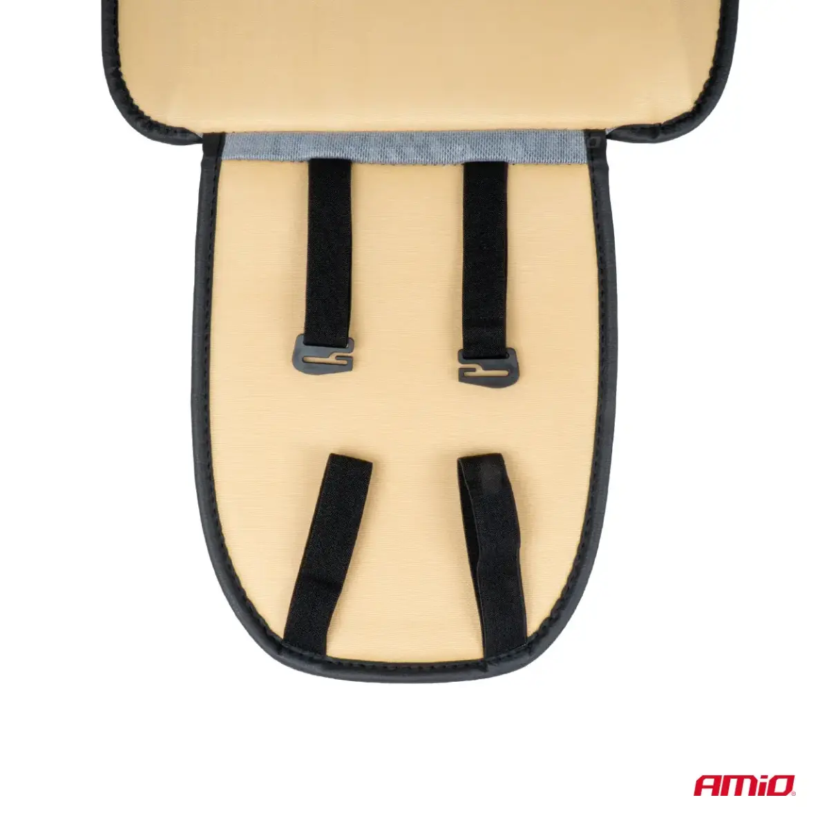 Seat mat with lumbar support and headrest AMIO-03649