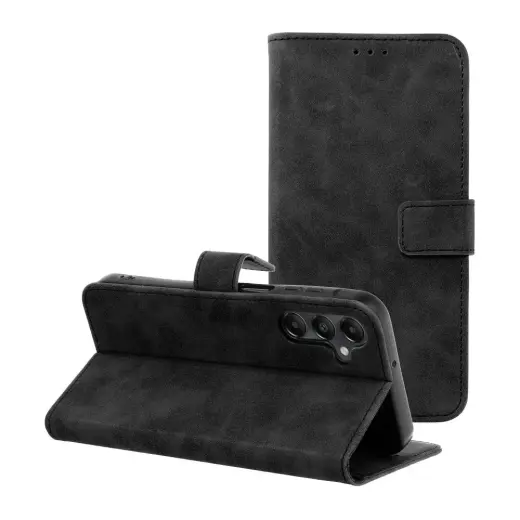 TENDER book type phone case for Samsung Galaxy A15 4G (A155) | A15 5G (A156) black