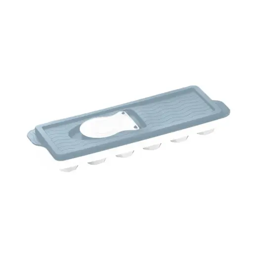 Jääkuubikualus kaanega Ivo 9.5x26.5x3.7cm valge/sinine