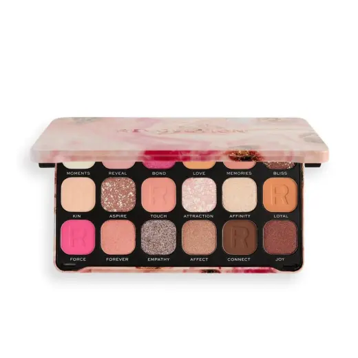 Makeup Revolution, Forever Flawless Affinity Palette, Eyeshadow Palette, Affinity, 18