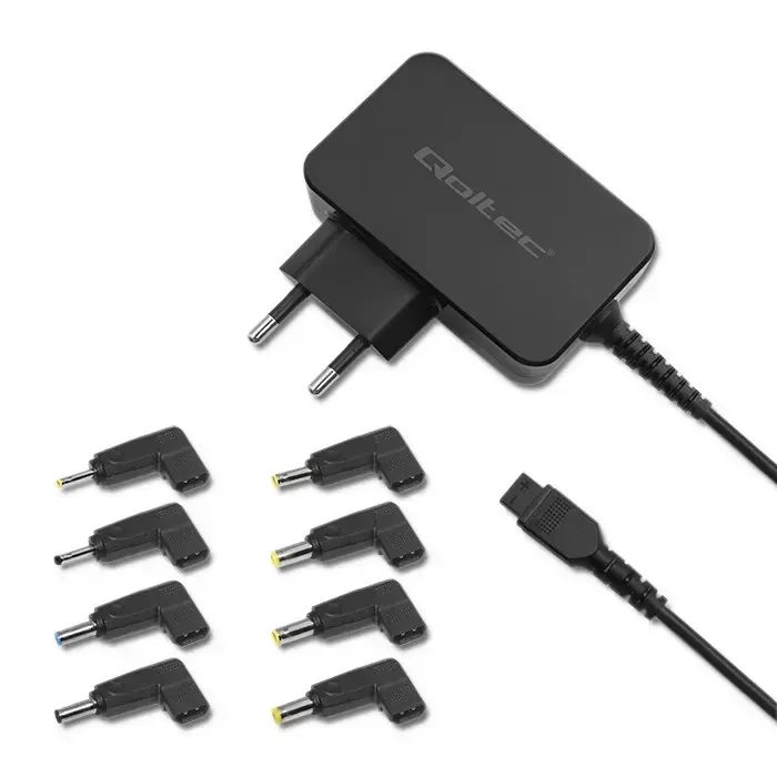 Qoltec Universal power adapter for laptop 45W | Automatic | MultiPlug | 8 plugs