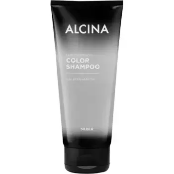 Alcina Color Shampoo Silver - Tónovací šampon pro platinově blond a šedivé vlasy 200ml