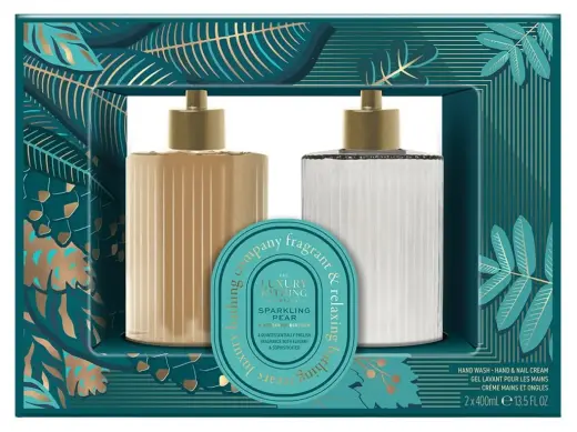 Conj Mãos the Luxury Bathing Spark Pear 2x400ml