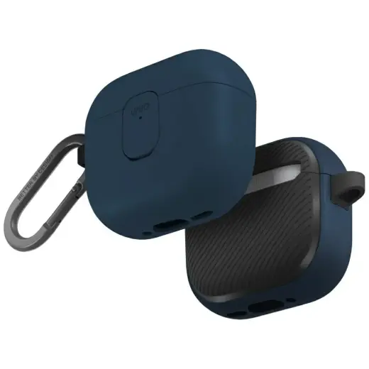 Case UNIQ Clyde for AirPods 4 Lock Case blue