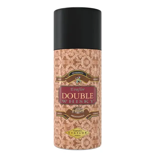 Evaflor, Double Whisky, Deodorant Spray, For Men, 150 ml