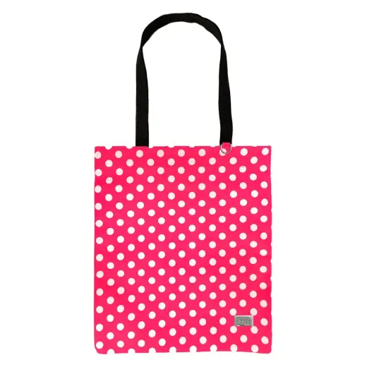 Shopping bag Wonder wzór 2 pink polka-dot