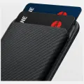 Magnetic wallet PITAKA Woven Wallet MagSafe for phone black grey Foto 10