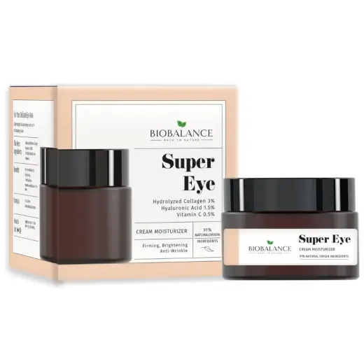 Bio Balance, Super Eye, Hydrating, Firming & Brightening, Day & Night, Eye Cream, 20 ml