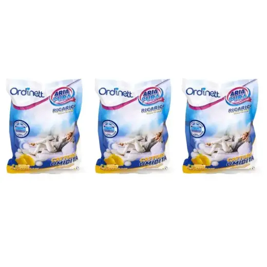 Mitruma absorbētāja papildinājums 3 gab. x 450g citrons
