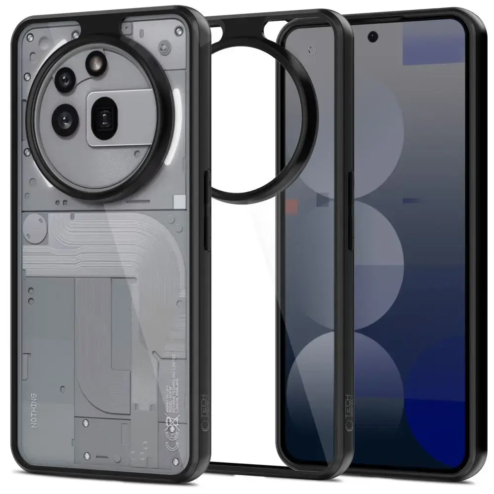 TECH-PROTECT MAGMAT NOTHING PHONE 3A PRO BLACK|CLEAR