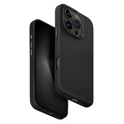 UNIQ Lyden iPhone 16 Pro 6.3" Magclick Charging Case Black|Dallas Black