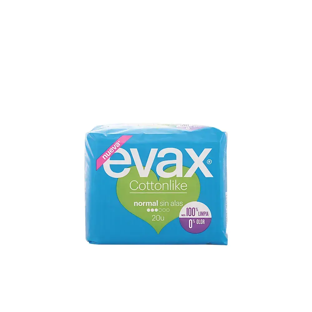 EVAX Cotton-feel Normal Sanitary Pads, 20 Units