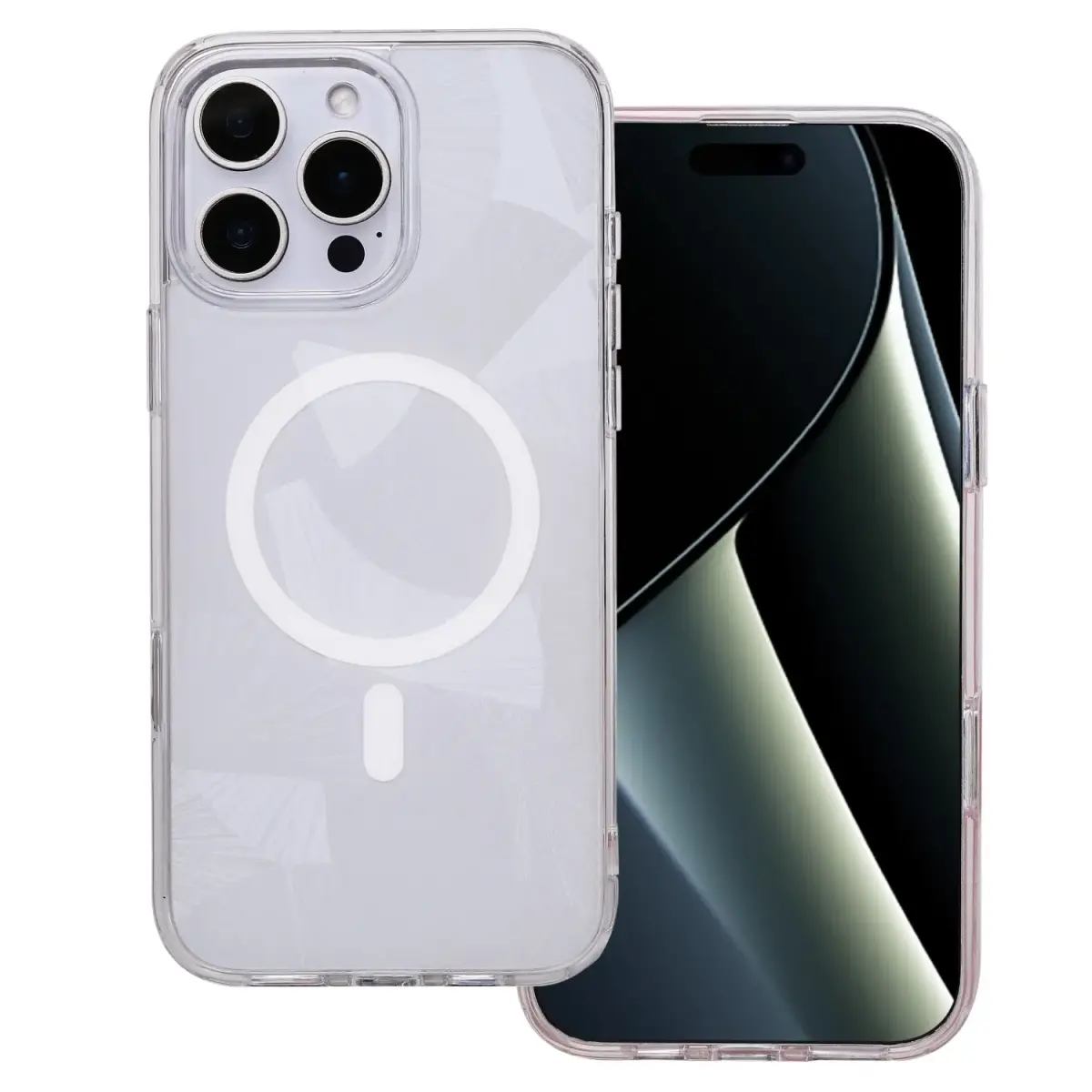 Flash Mag maciņš ar MagSafe atbalstu telefonam iPhone 16 Pro pelēks