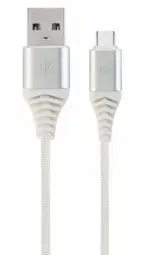 Gembird data transfer and charging cable | USB-A to USB-C | 2m | white