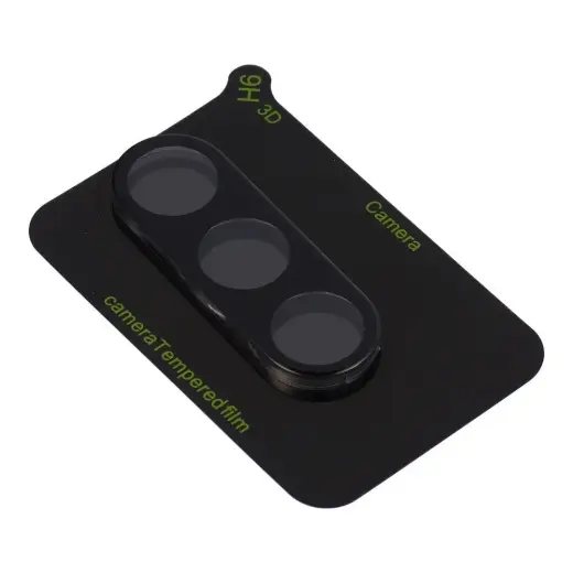 5D Full Glue Camera Tempered Glass - for Samsung Galaxy S25 Black