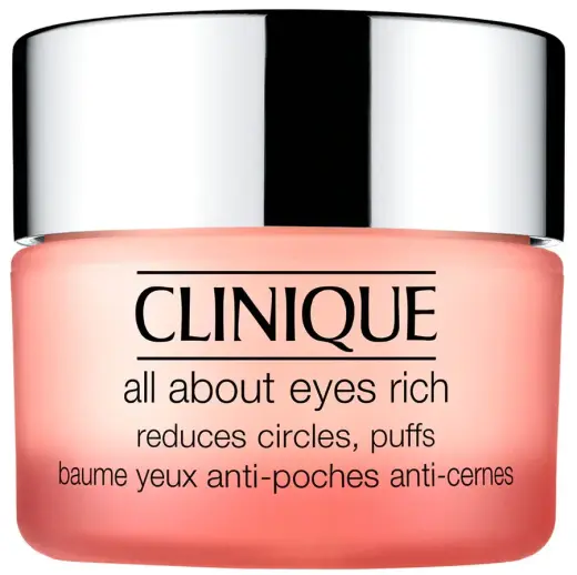 Clinique All About Eyes Rich moisturizing eye cream against swelling and dark circles 15 ml