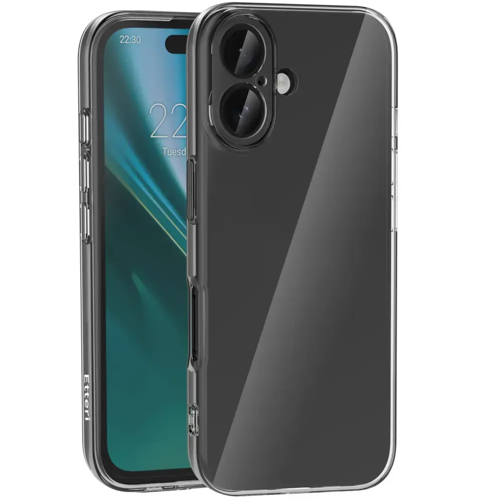 Etteri caurspīdīgs telefona maciņš priekš iPhone 16 Plus 6,7