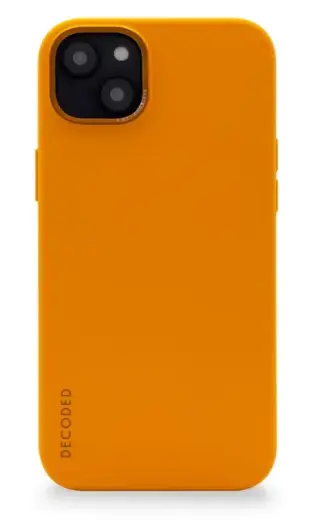Decoded Silicone Case with MagSafe for iPhone 13 | iPhone 14 - orange