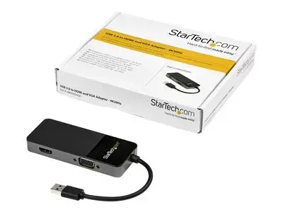 StarTech.com USB graphics adapter - USB|HDMI|VGA