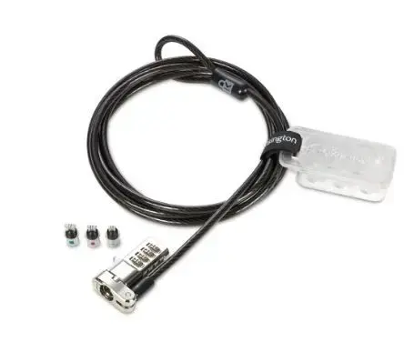 Universal 3-in-1 Combin T-Bar, Nano, Wedge laptop lock