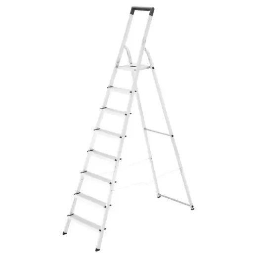 Buitinės kopėčios L40 StandardLine / aliuminio / 8 pakopų