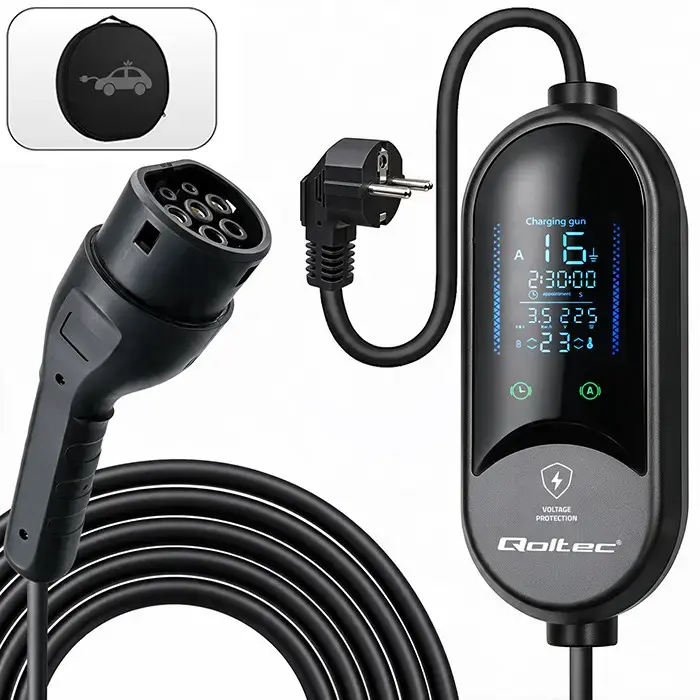 Qoltec Mobile EV Electric Car Charger