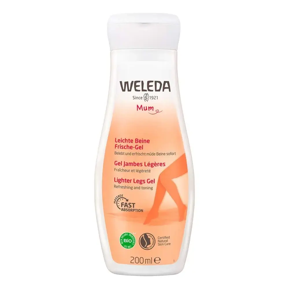 Weleda Lighter Legs Gel in Clear