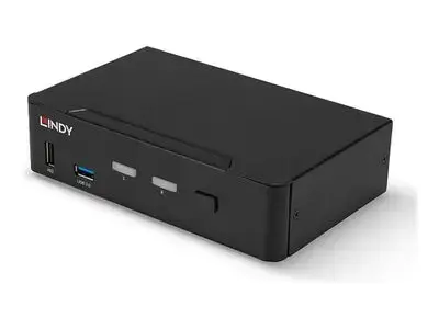 Lindy - KVM | audio | USB switch - 2 ports