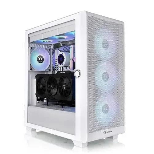 Thermaltake S250 TG ARGB CA-1Y6-00M6WN-00 kompiuterio korpusas baltas