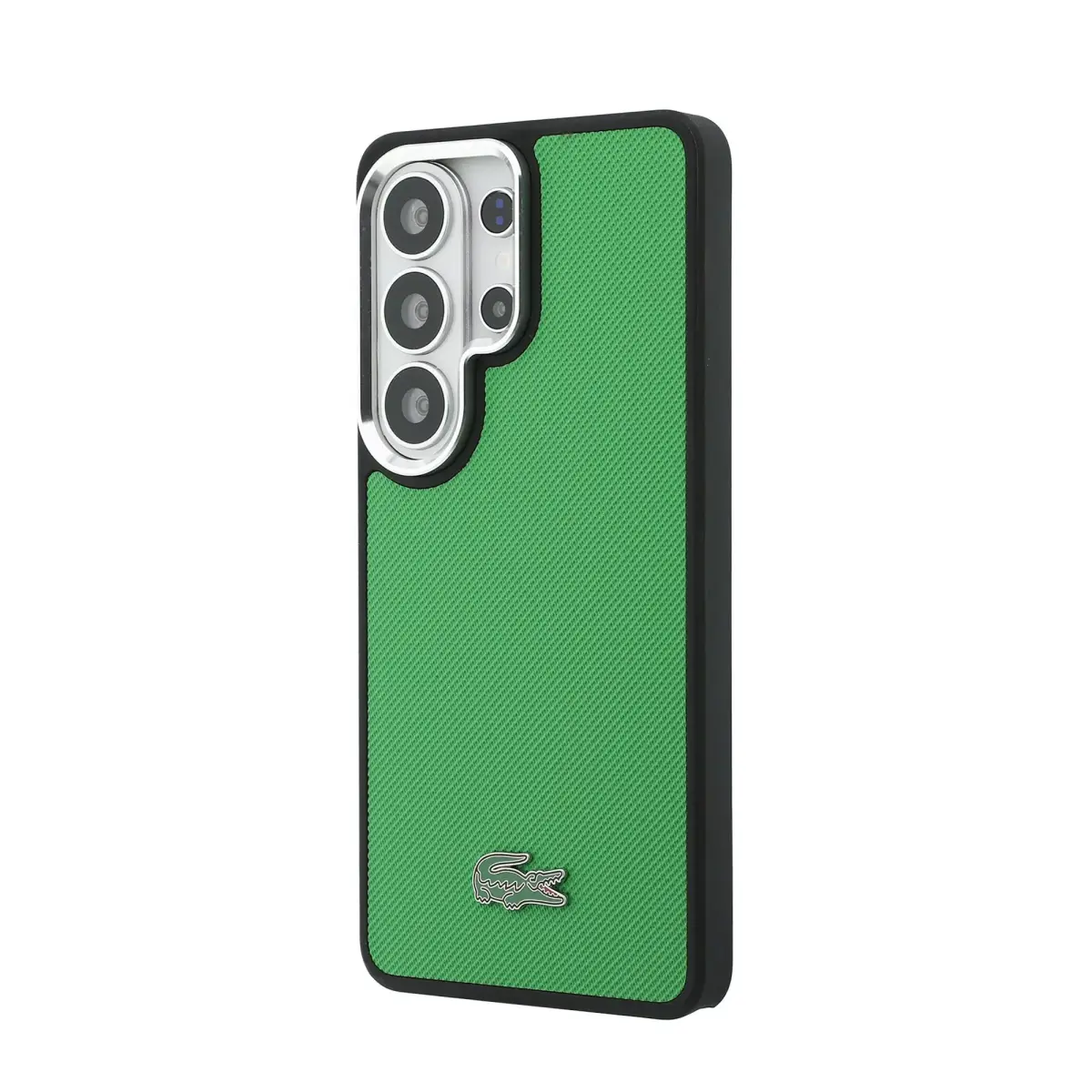 Lacoste Petit Pique Metal Logo maciņš telefonam Samsung Galaxy S26 Ultra (S948) zaļš