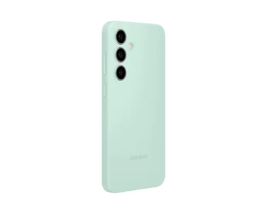 Samsung Silicone telefono dėklas Samsung Galaxy S24 FE (S721) žalias (Pažeista pakuotė)