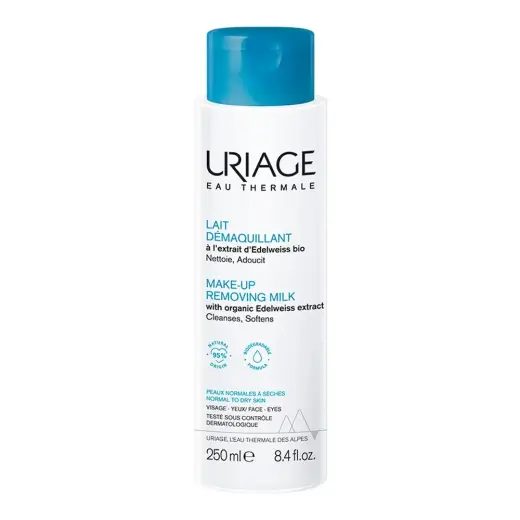 Uriage Make-up Removing Milk for Normal to Dry Skin 250 Ml