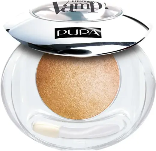 Pupa, Vamp!, Eyeshadow Compact, 202, True Gold, 2.5 g