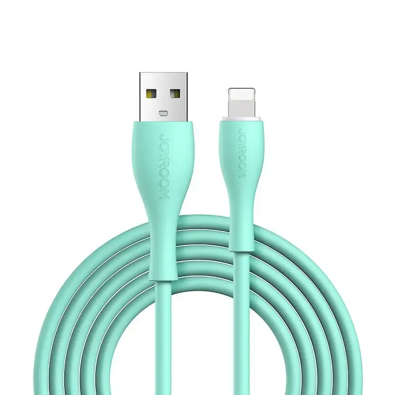 Joyroom USB - Lightning cable 2,4 A 1 m green (S-1030M8)
