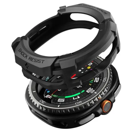 SPIGEN RUGGED ARMOR SAMSUNG GALAXY WATCH 8 CLASSIC (46 MM) MATTE BLACK
