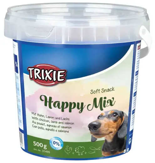 Gardums suniem : Trixie Soft Snack Happy Mix, 500 g