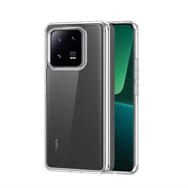 Fusion Ultra Back Case 1 mm Izturīgs Silikona Aizsargapvalks Priekš Xiaomi 13 Pro Caurspīdīgs