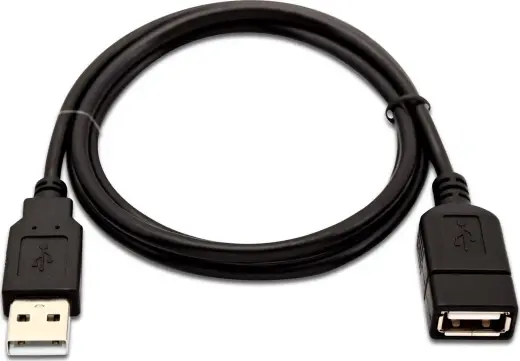 V7 2.0 USB EXTENSION 1M 3.3FT MALE TO FEMALE USB EXTENDER