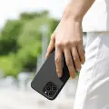 UNIQ etui Lino Hue iPhone 12 Pro Max 6,7" czarny|ink black Antimicrobial Photo