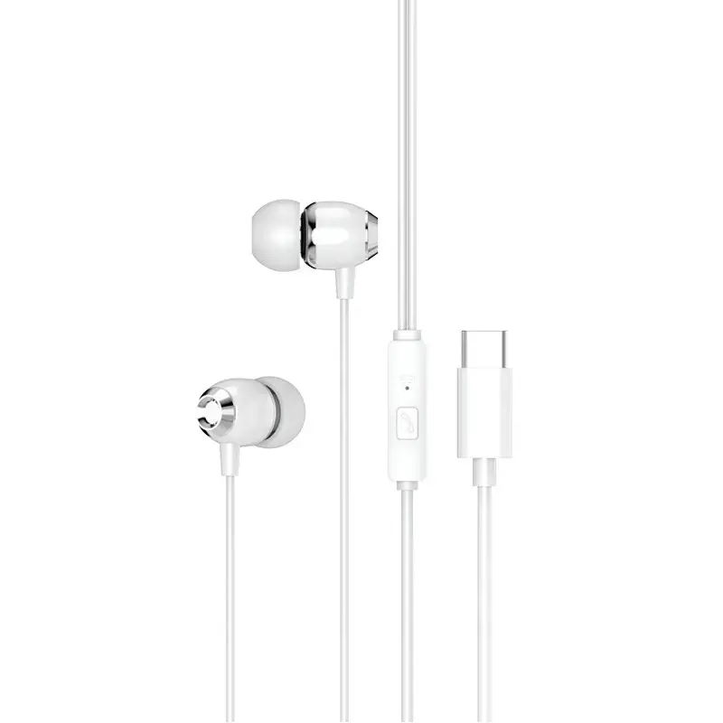 XO EP25 Austiņas ar smartphone control un mikrofonu USB-C